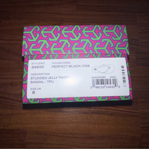 Tory Burch Studded Jelly Thong Sandal - Picture 6 of 6